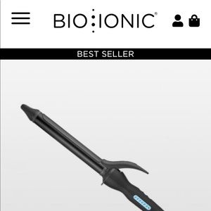 BioIonic Long Barrel Curling Iron 1.25”